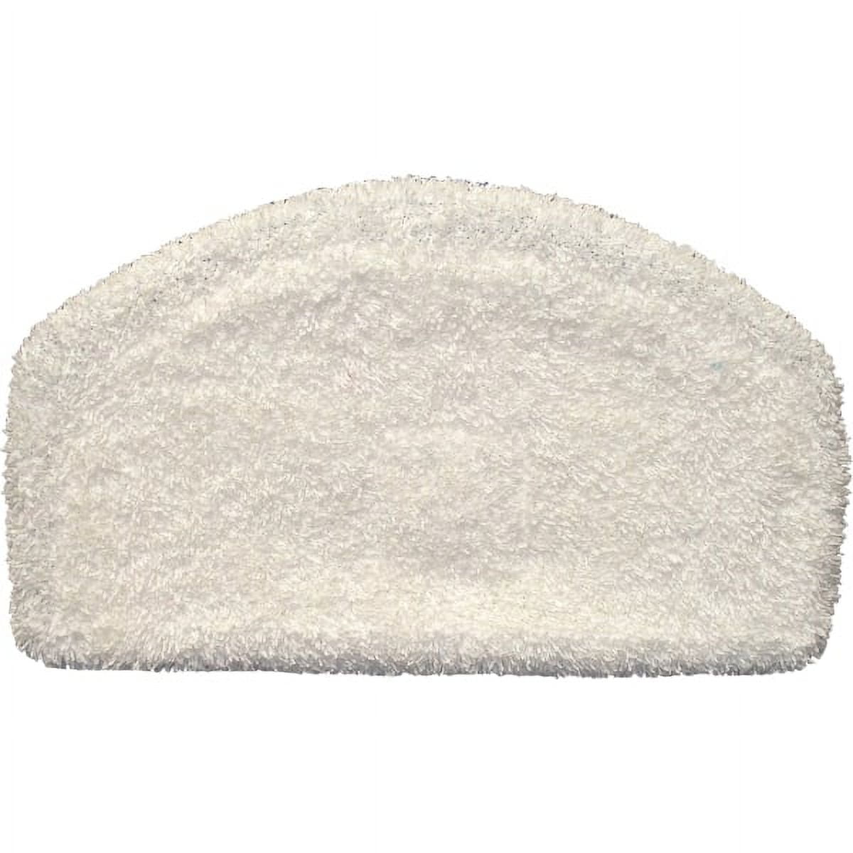 White Microfiber Floor Maintenance Mop Pad (3 Pack)