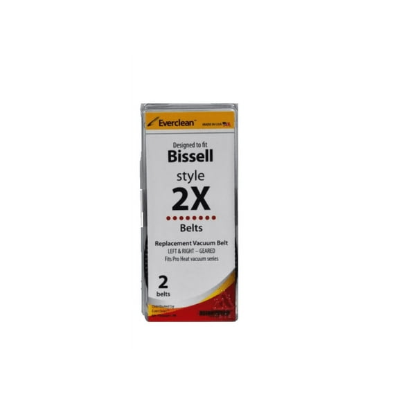 Bissell 2036804 Right 2036688 Left Side Pro Heat 2X Vacuum Cleaner Belts USA! [1 Set]