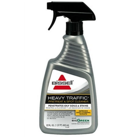 Bissell 75W5 Heavy Traffic Pretreat & Spot Cleaner Trigger Spray, 22 Oz, Each