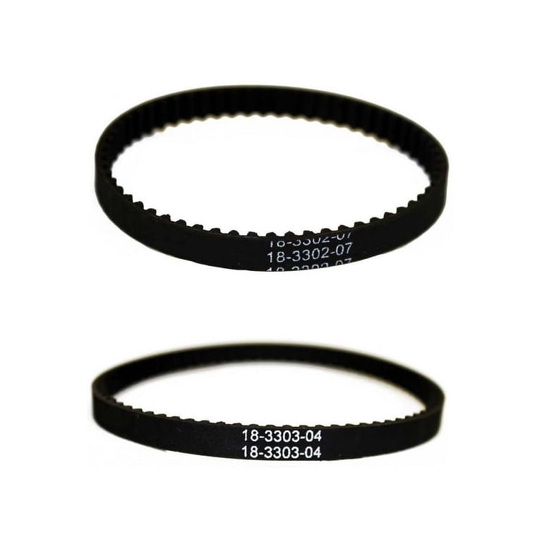 Genuine Bissell ProHeat 2X Belt Kit – Includes 2 Belts (#2036688 & #2036804)
