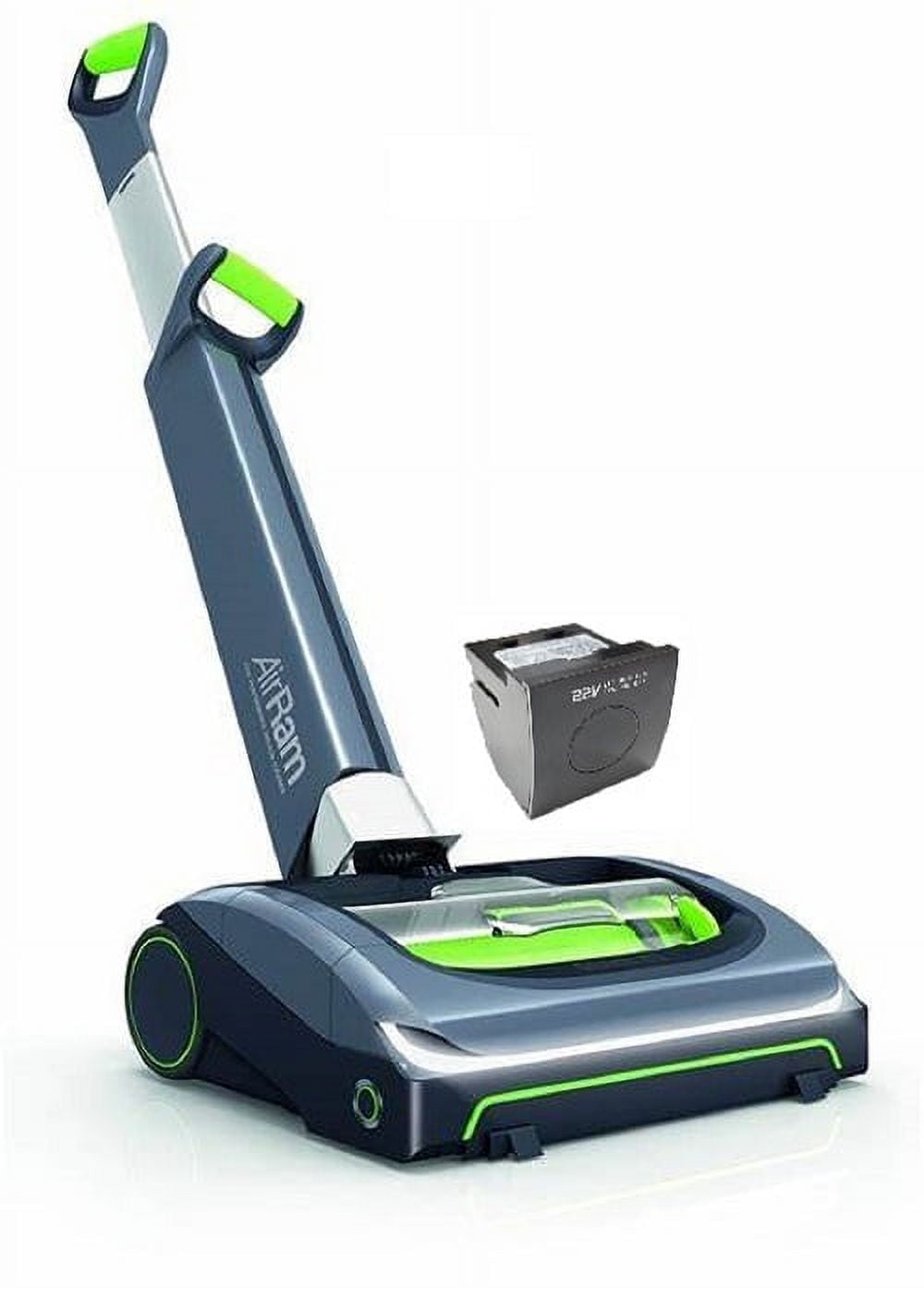 Bissell Air Ram 1984 & Extra Battery 1610319 Package Combo, Cordless Battery Powered Vacuum With Ergonomic Handle