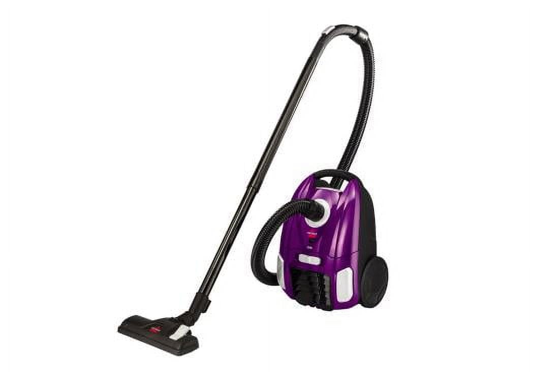 BISSELL Canister Upright Vacuum Cleaner Lightweight & Powerful Suction with Telescoping Wand, Multi-Surface Cleaning Nozzle, Extra Long Power Cord with Automatic Cord Rewind