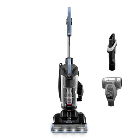 BISSELL CleanView Max Tangle-Free Bagless Upright Vacuum, Pet Friendly, with LED Headlights, Active Extension Wand, and Tangle-Free Brush Roll, Model 4072, Blue