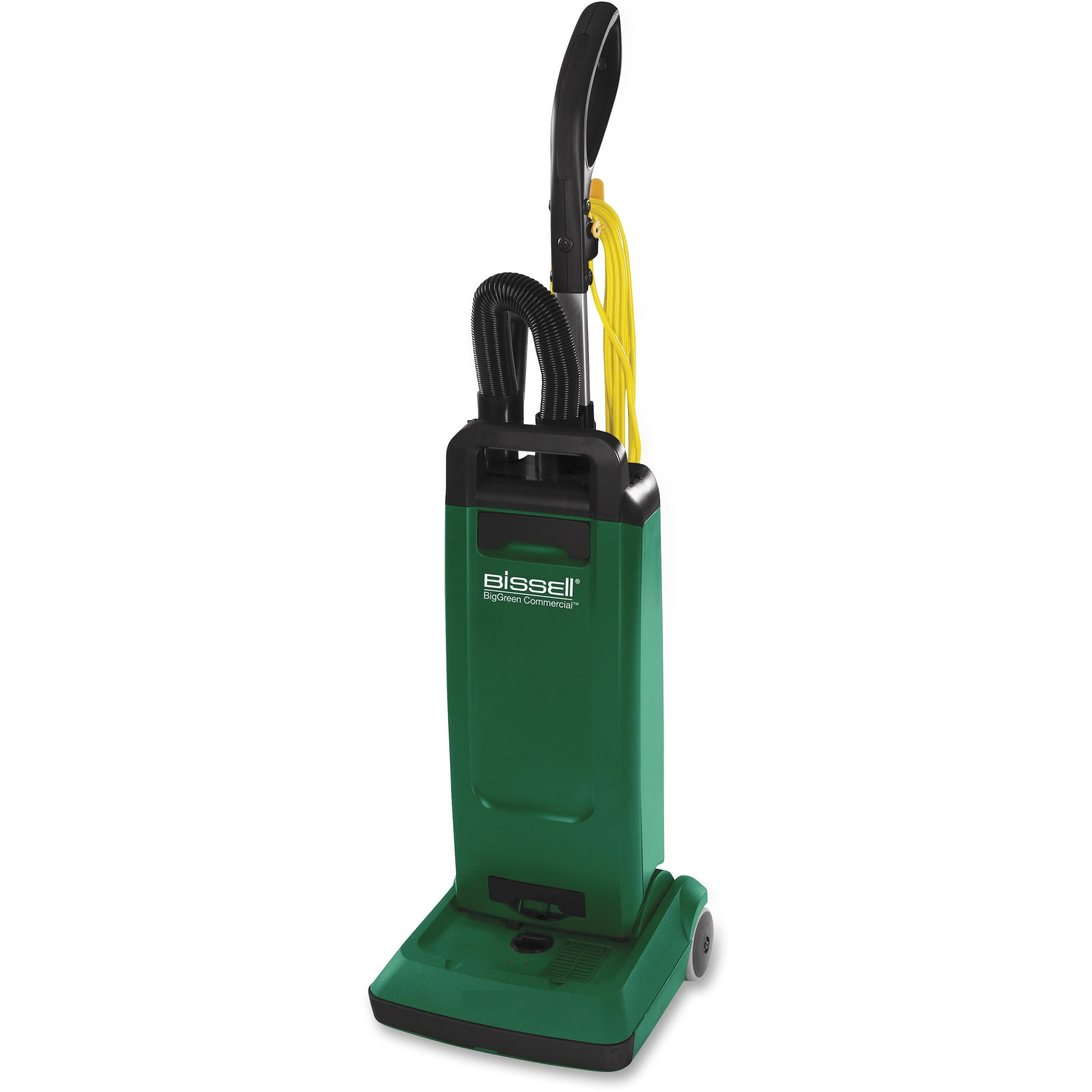Green and Black Commercial Upright Vacuum with 48 ft Cord