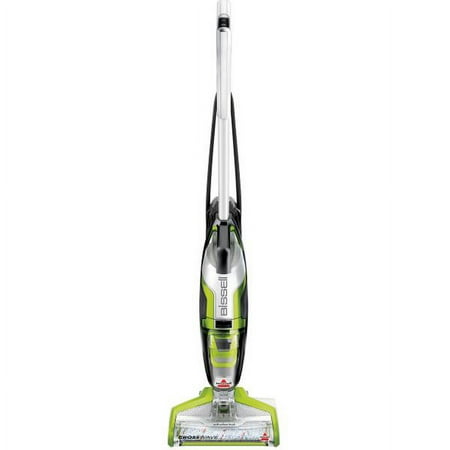 BISSELL - CrossWave Multi-Surface Wet Dry Upright Vacuum - Molded White, Titanium and Cha Cha Lime Green