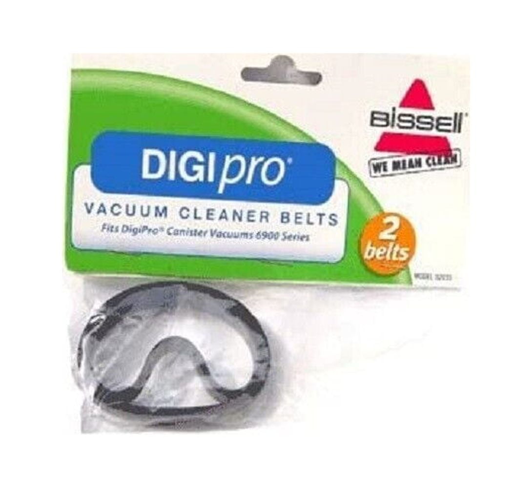 Bissell Digipro 6900 Canister Vacuum Power Nozzle Flat Belt 2 in Pack 32033