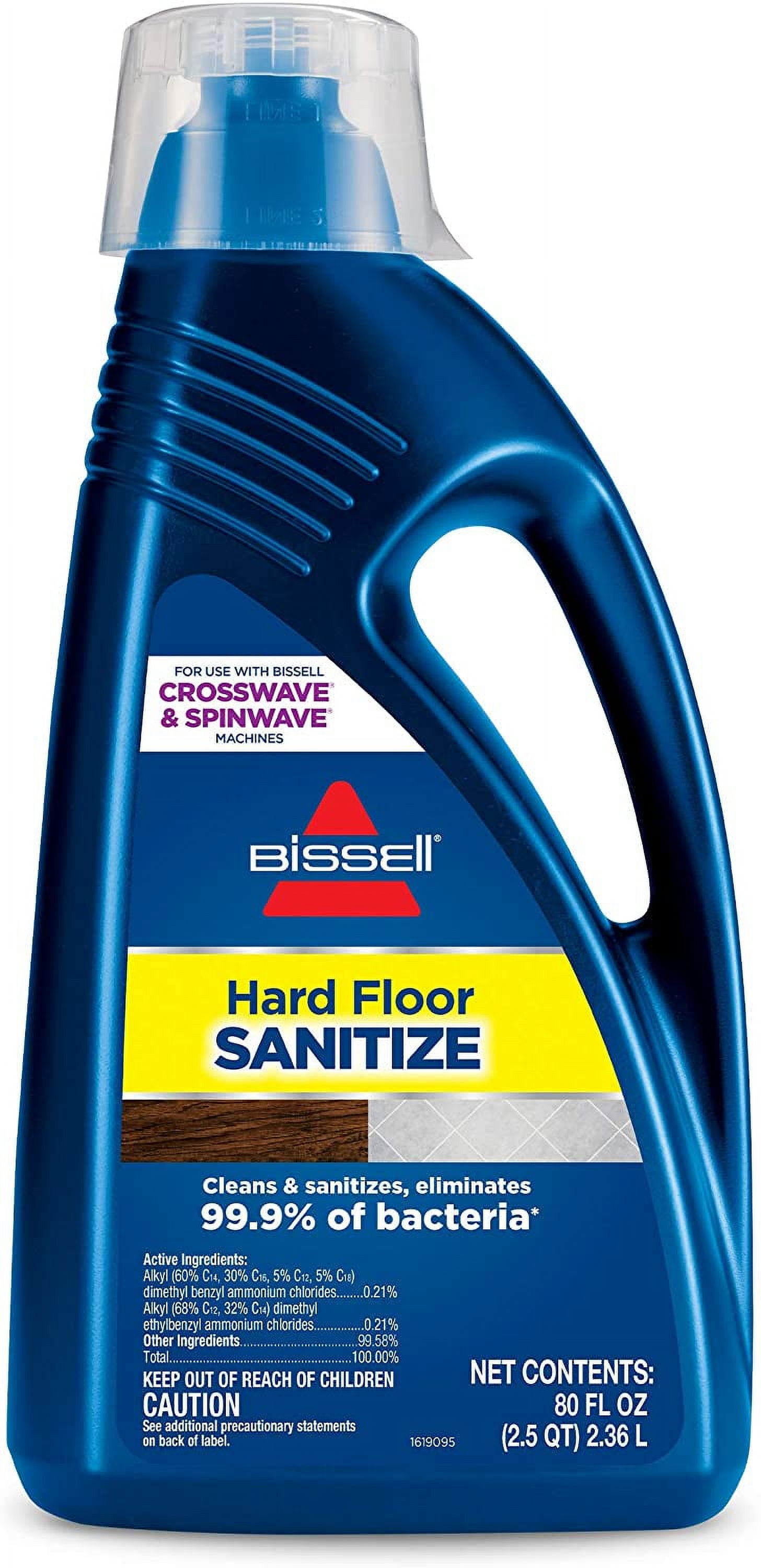 Bissell Hard Floor Sanitize Formula, 80 oz, 80 Fl Oz (Pack of 1), 2504L