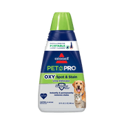 Bissell PET PRO OXY Spot & Stain Formula for Portable Carpet Cleaners 2034