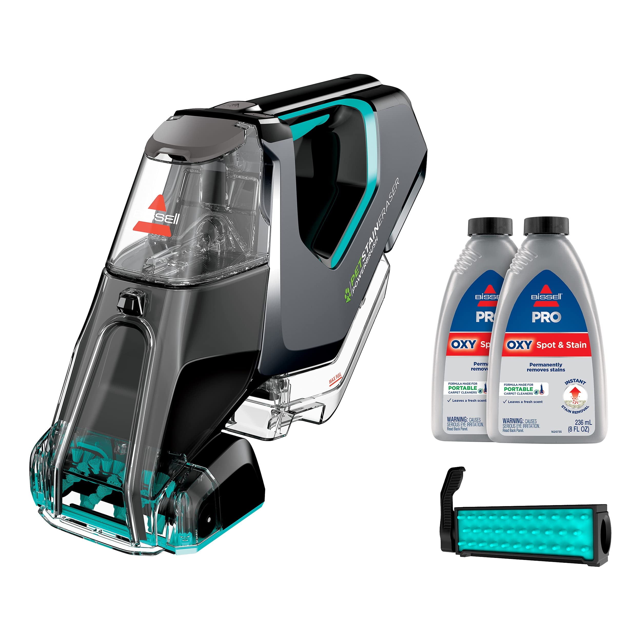 Black Cordless Handheld Upholstery Pet Stain Eraser Cleaner