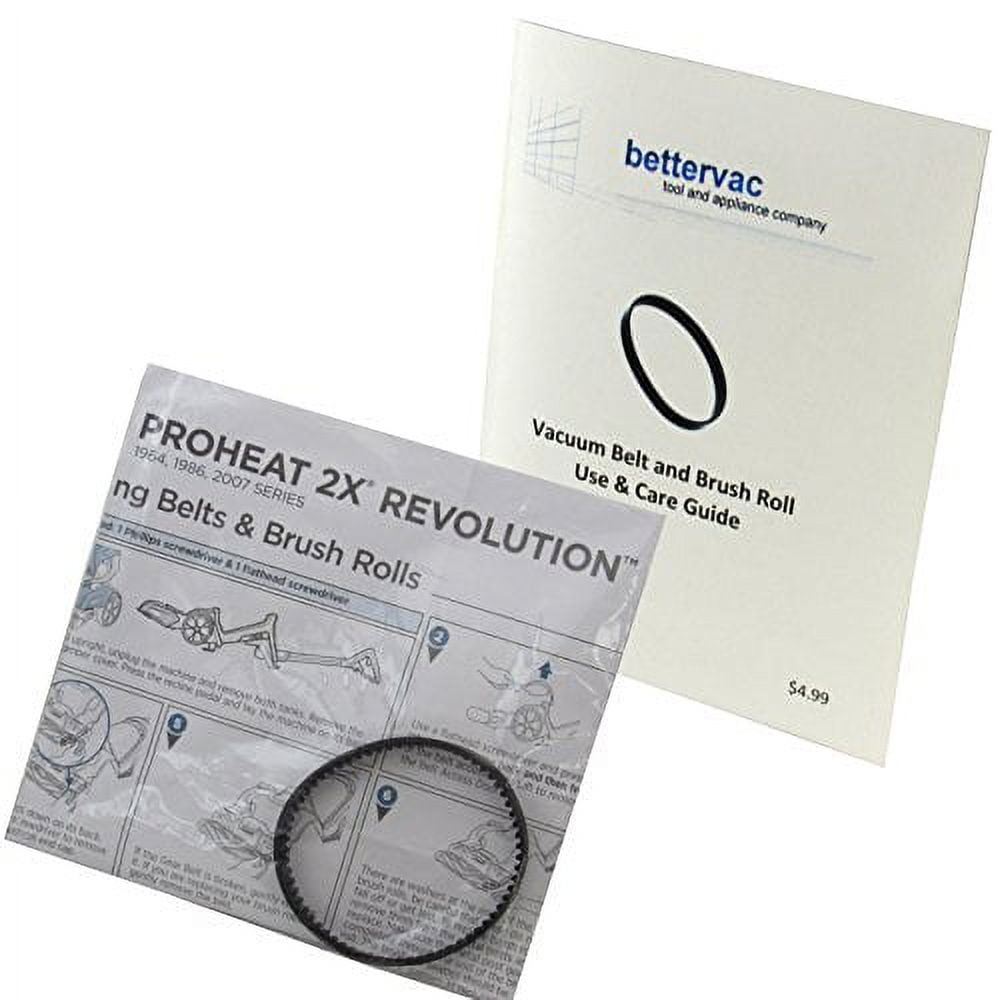 Vacuum Belt Set For Bissell ProHeat 2X Revolution Pet Pro - Replaces 1611129, 1611130, 1606428 - View #6