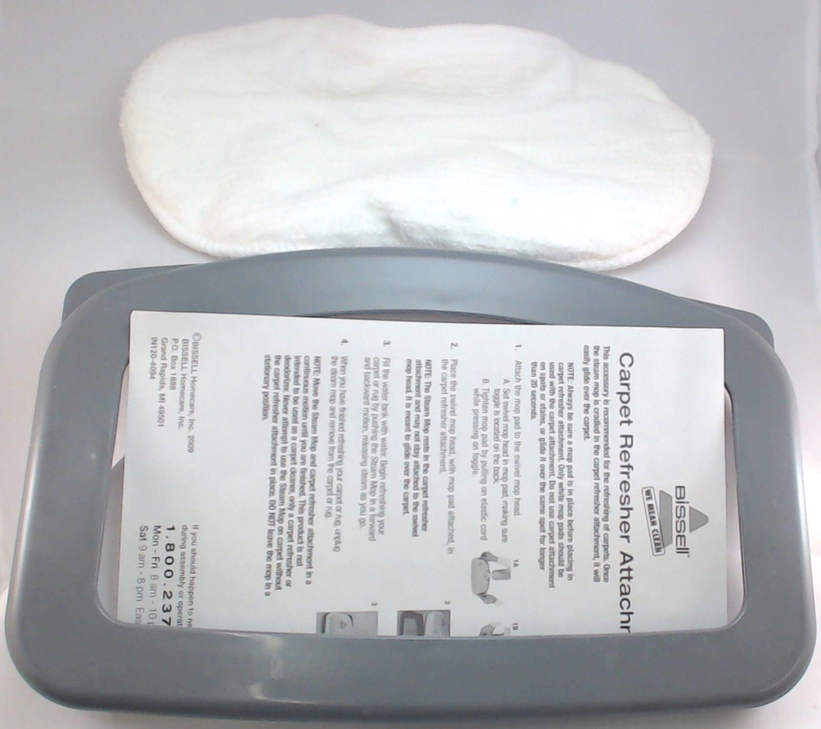 Bissell Steam Mop Carpet Refresher Kit, 32524 32524