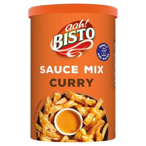Bisto Chip Shop Curry Sauce Granules 185g, British Import (Pack of 2)