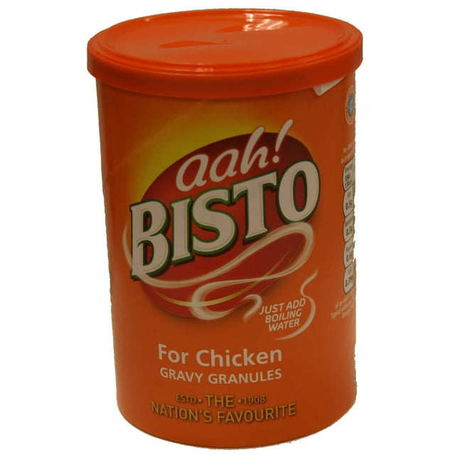 Bisto Gravy Granules For Chicken, Drum, 6oz (170g)