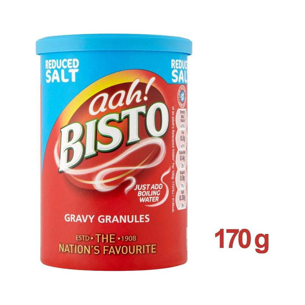 Bisto Reduced Salt Favourite Gravy Granules 170G