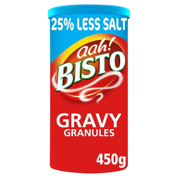 Bisto Reduced Salt Gravy Granules 450g, Imported from Britain