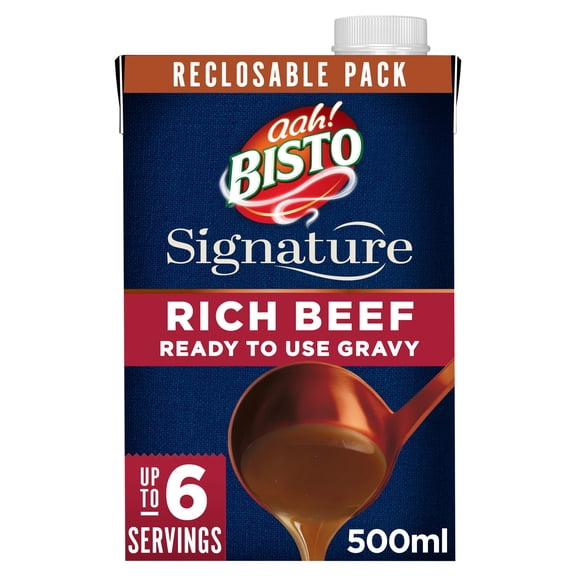 Bisto Signature Rich Beef Ready to Use Gravy 500ML, Imported from Britain