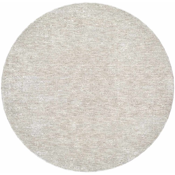 BoutiqueRugs Bistra Traditional Area Rug - Slate Blue, Light Slate, Light Sage - 5'3" Round