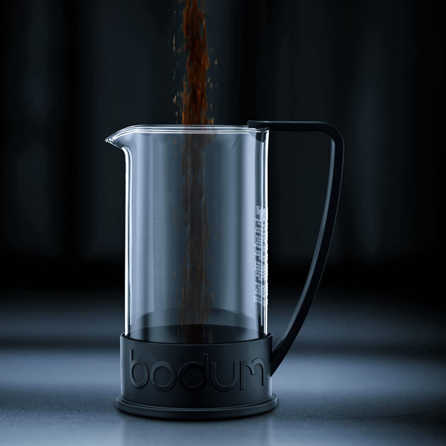 Bistro Burr Coffee Grinder with 12 Settings for Espresso to French Press, Black