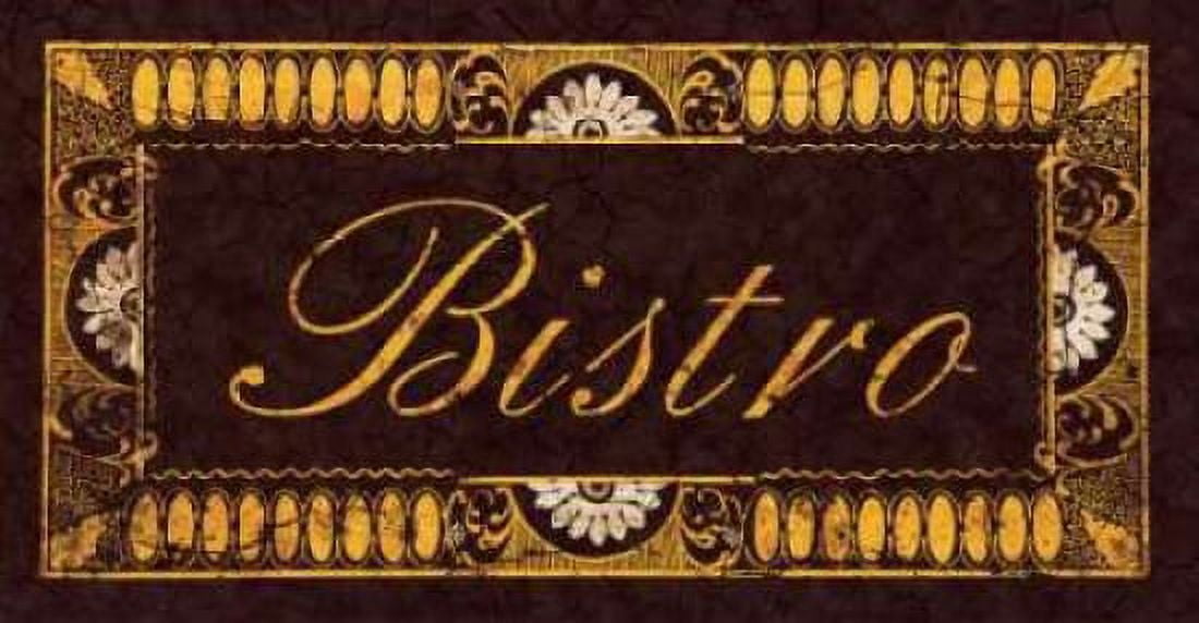 Bistro Canvas Art - Catherine Jones (12 x 18)