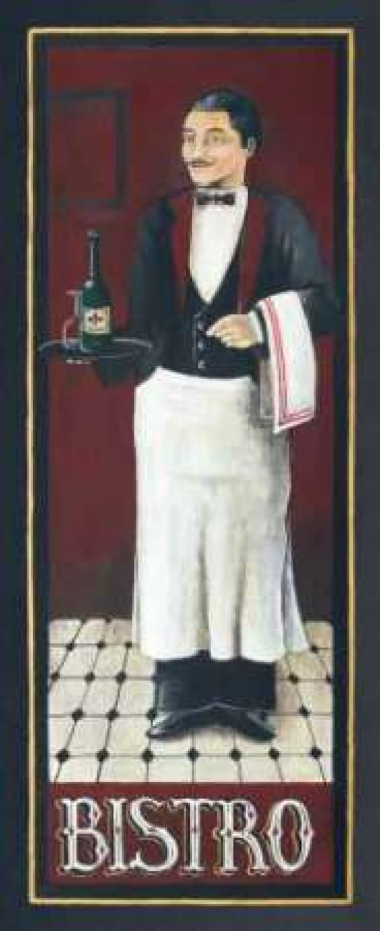 Bistro Canvas Art - Gregory Gorham (24 x 48)