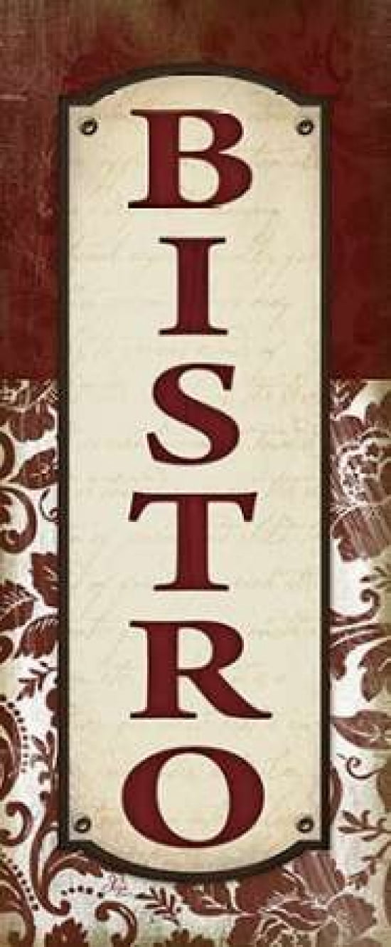 Bistro Canvas Art - Jennifer Pugh (24 x 48)