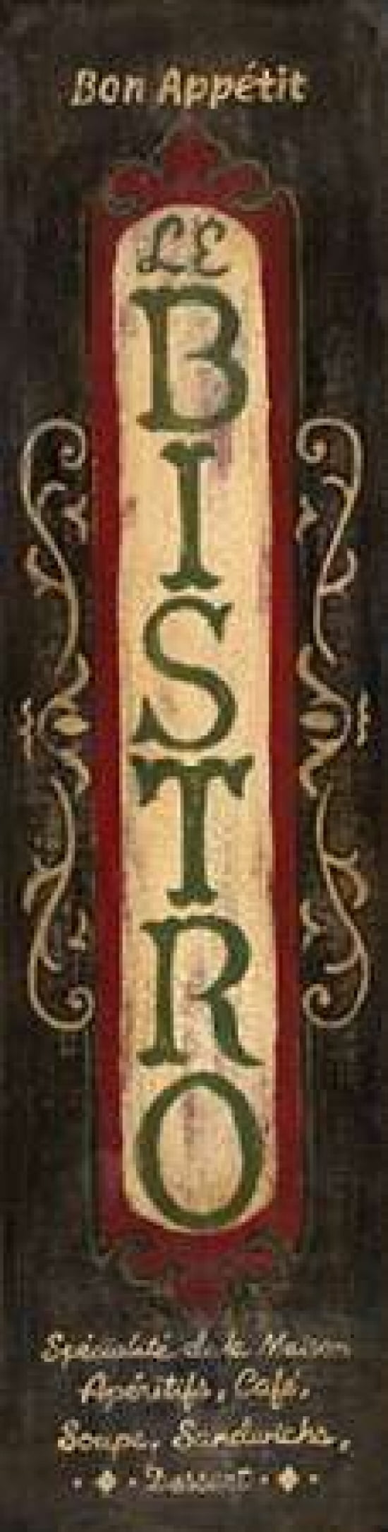 Bistro Canvas Art - Jo Moulton (8 x 24)