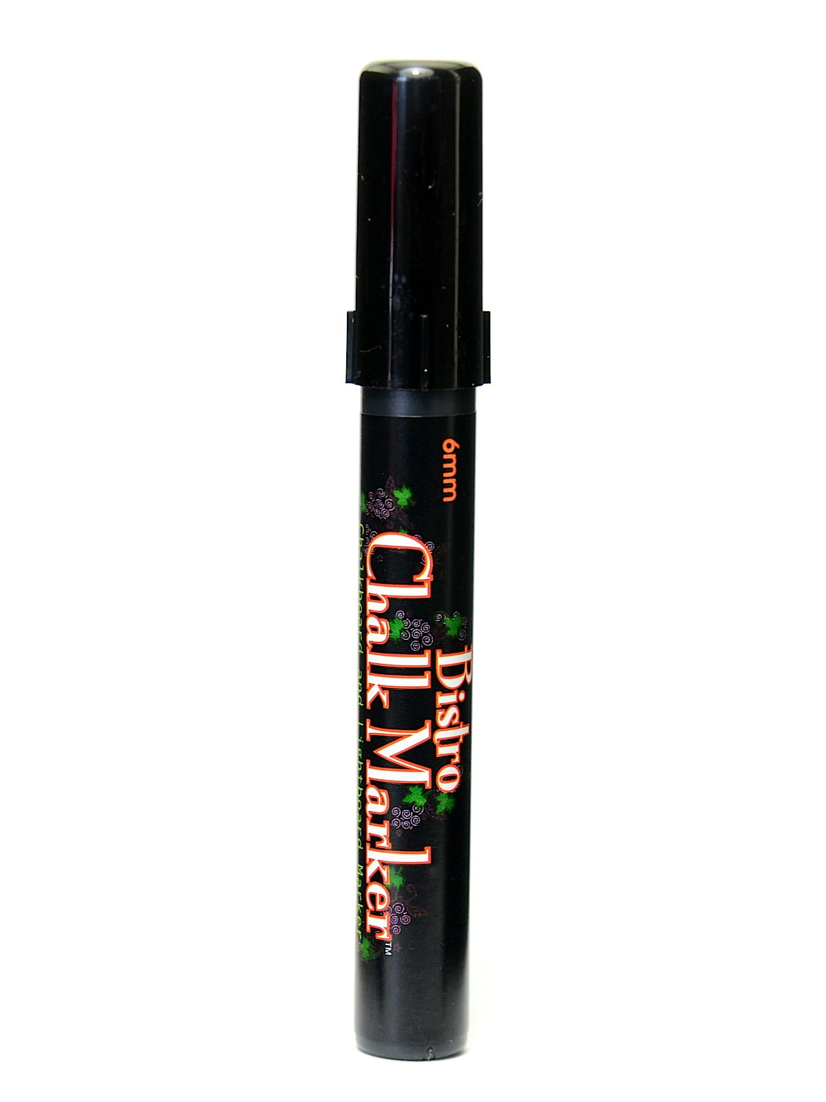 Bistro Chalk Markers black, broad point (pack of 6)