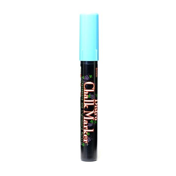 Bistro Chalk Markers fluorescent blue, broad point (pack of 6)