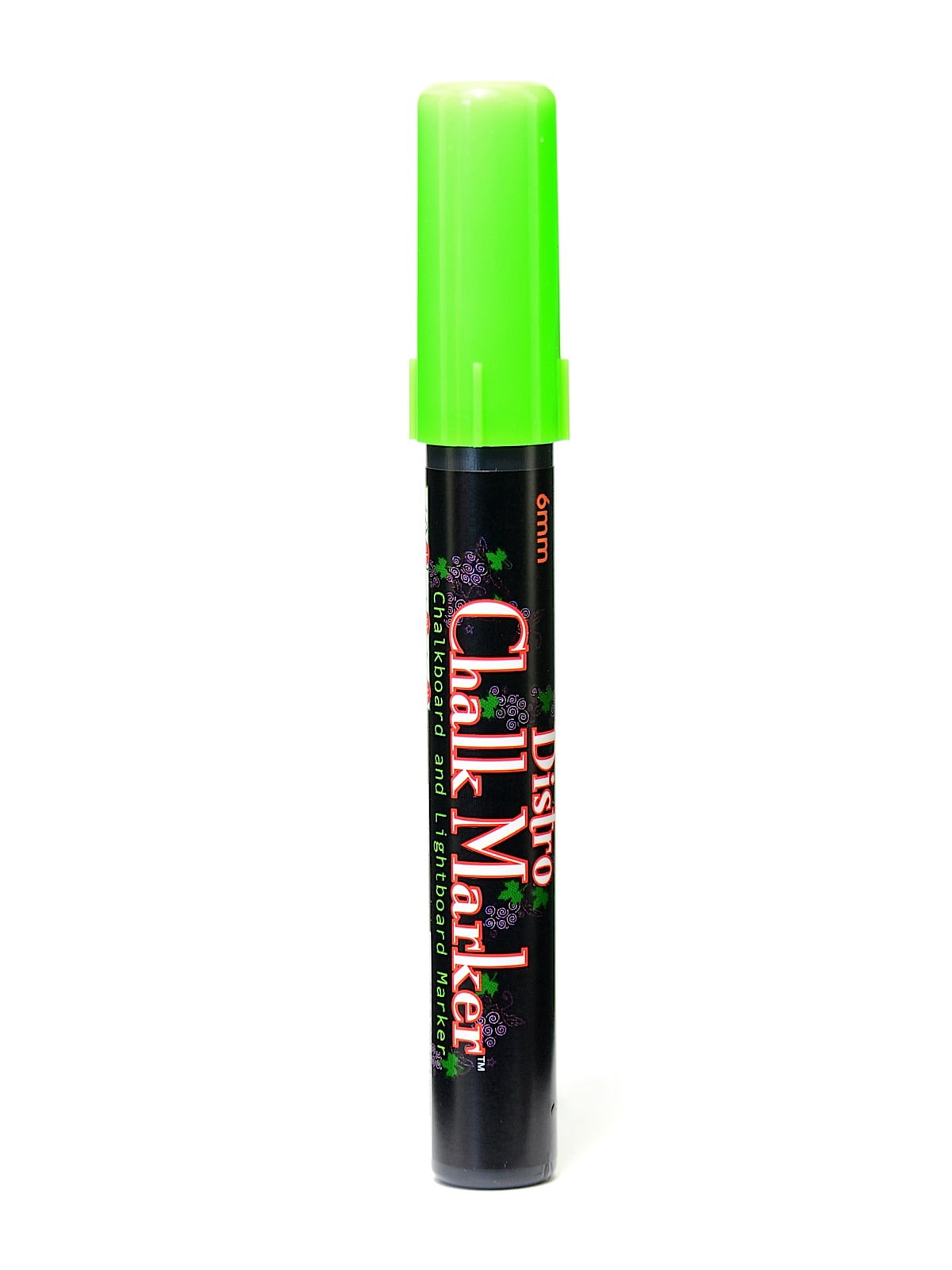 Bistro Chalk Markers fluorescent green, broad point (pack of 6)