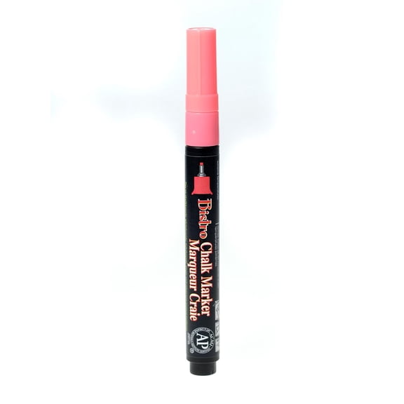 Bistro Chalk Markers fluorescent red, extra fine tip (pack of 12)