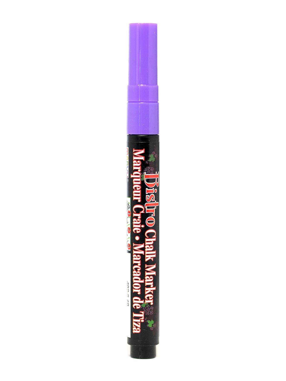 Bistro Chalk Markers violet, fine point (pack of 12)