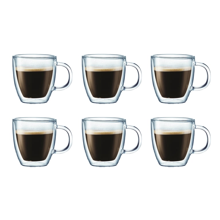 ・MINTON・BODUM他食器セット Bodum Bistro Double Wall Mug, 6-Pack, 10 oz, Glass - Walmart.com