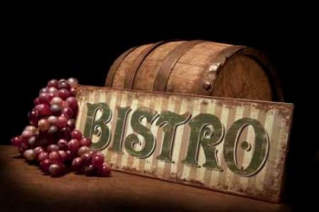Bistro IV Canvas Art - C Thomas McNemar (24 x 36)
