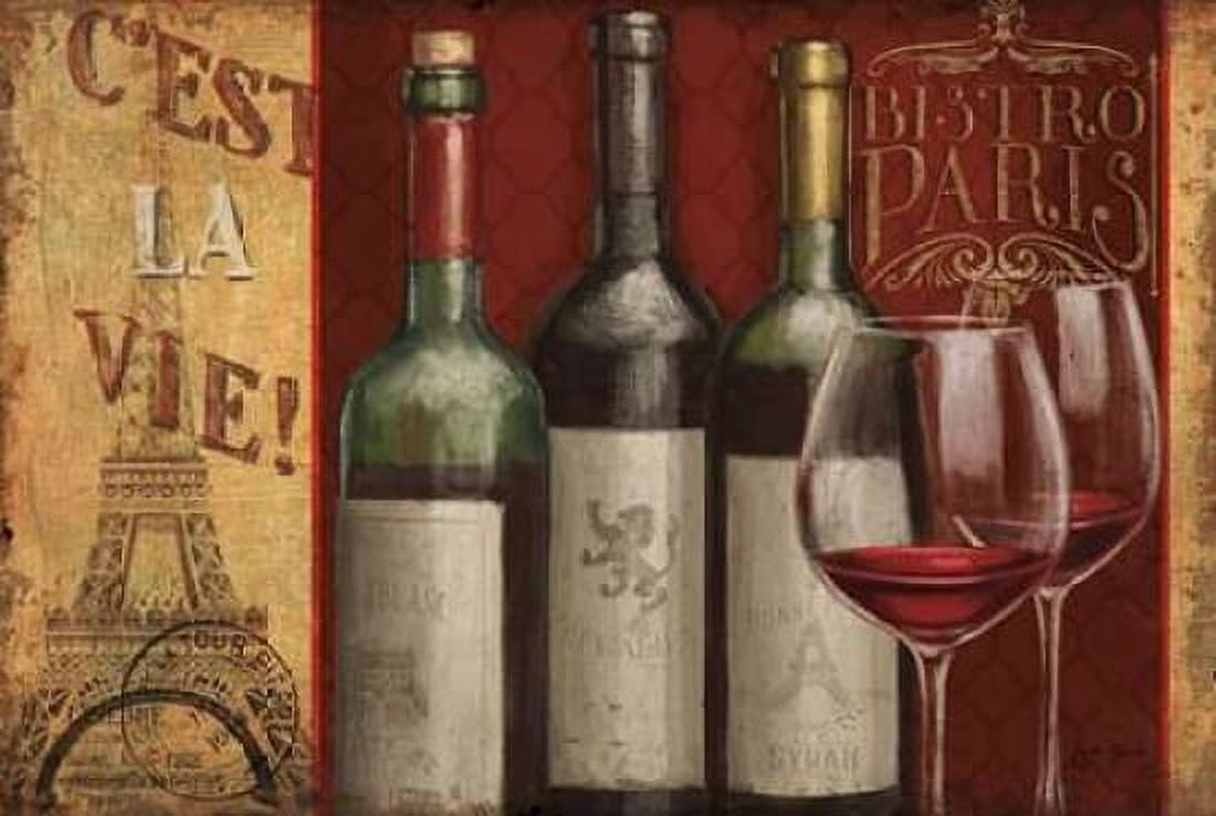Bistro Paris I Canvas Art - Janelle Penner (12 x 18)