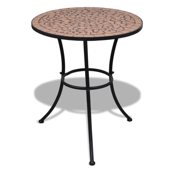 Bistro Table Terracotta 23.6" Mosaic