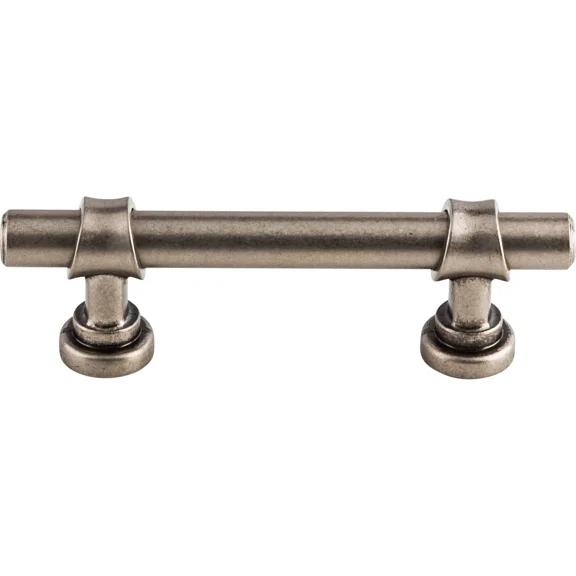 Bit 3" Center To Center Bar Pull Pewter Antique