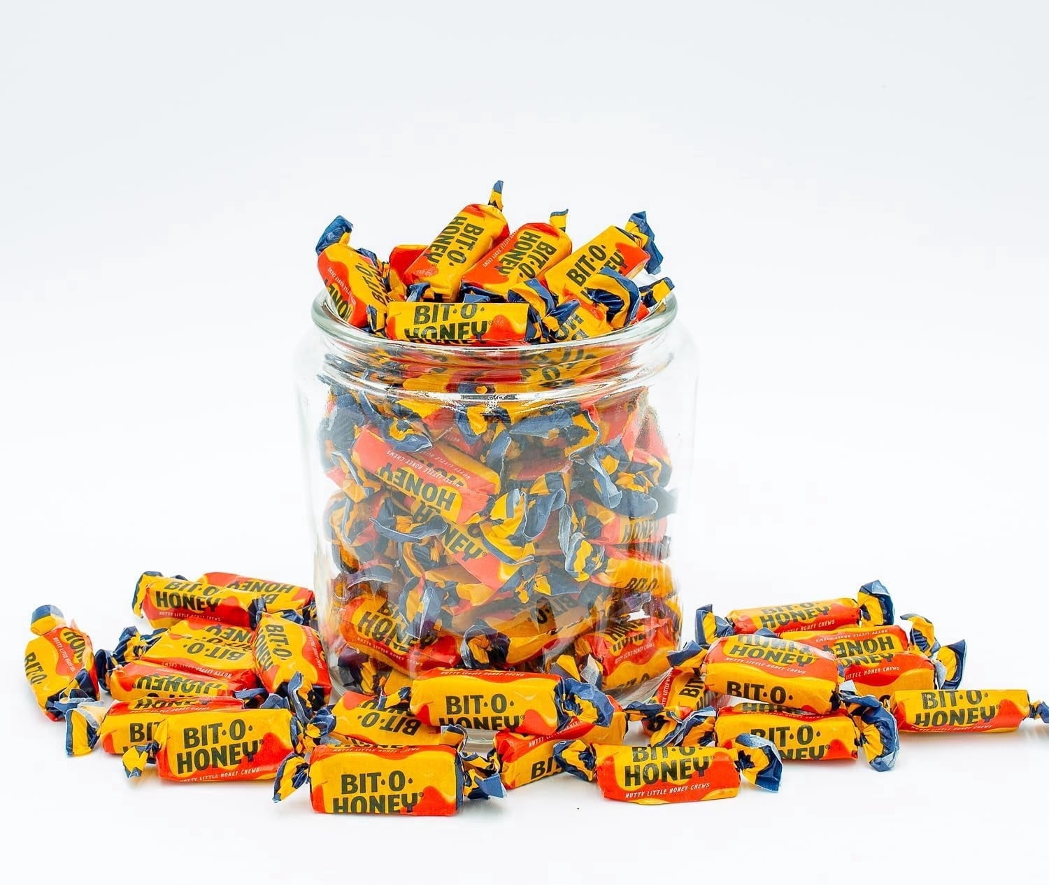 Bit Honey Chewy Candy Classic Honey And Almond Taffy Individually ...