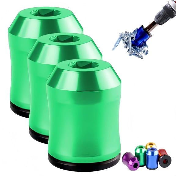 Bit Magnetizer Ring, Screwdriver Head Magnetic Ring, Removable Universal Magnetizer for Hex Screwdrivers & Power Bits