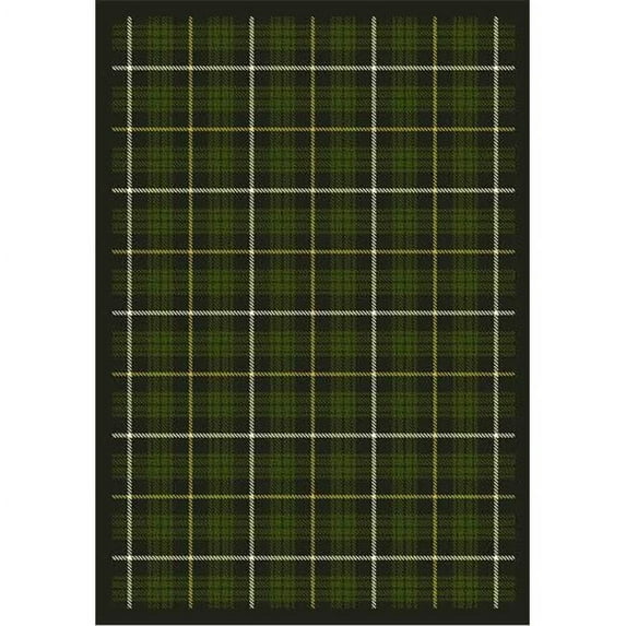 Bit O ft. Scotch Pine 3 ft.10 in. x 5 ft.4 in. WearOn Nylon Machine Tufted- Cut Pile Whimsy Rug