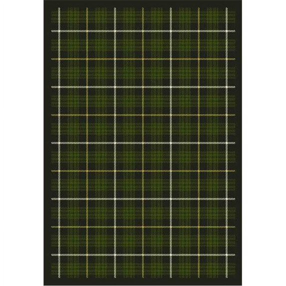 Bit O ft. Scotch Pine 7 ft.8 in. x 10 ft.9 in. WearOn Nylon Machine Tufted- Cut Pile Whimsy Rug