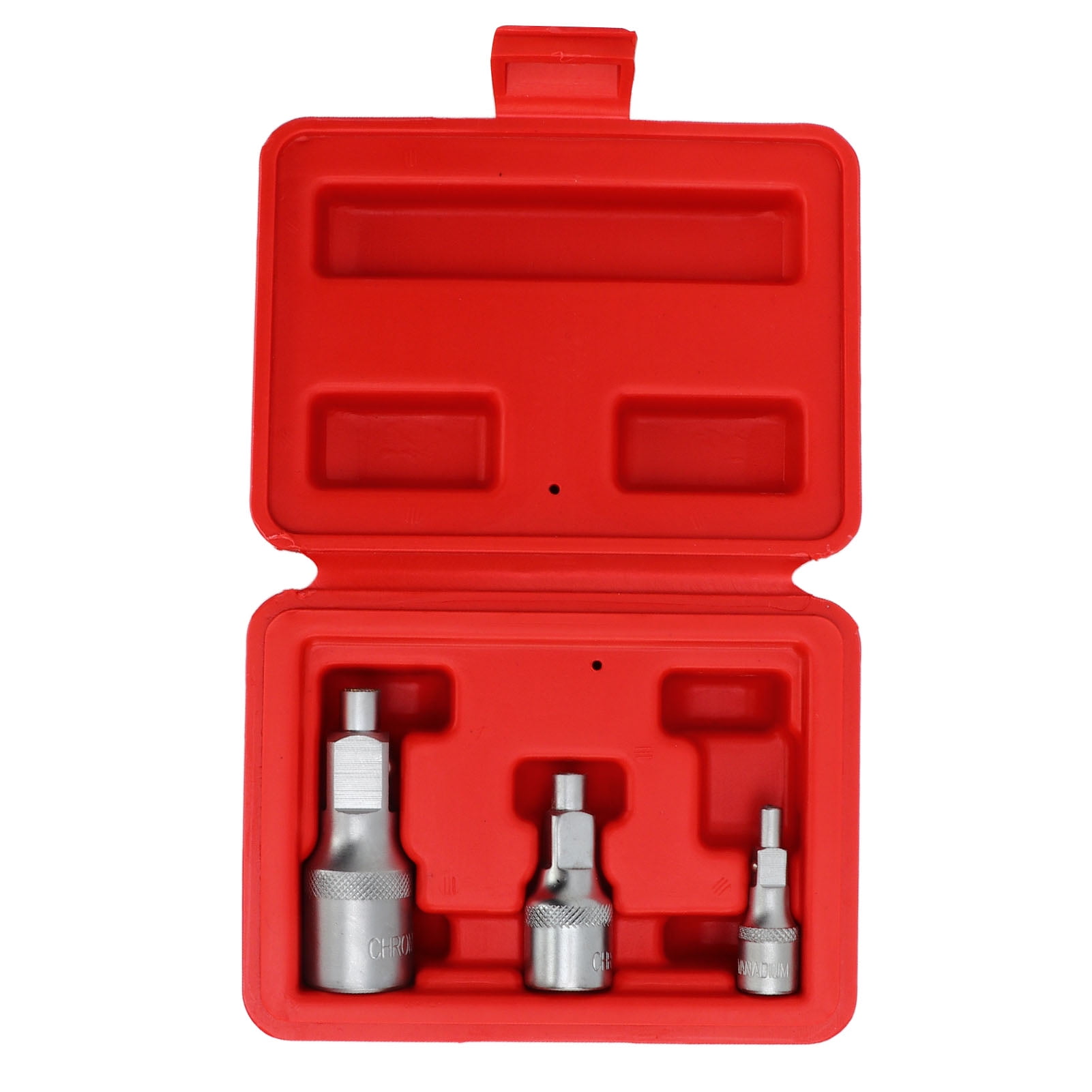Bit Socket, Portable Steel High Hardness Hex Bit Holder Adapter With Storage Box For Socket