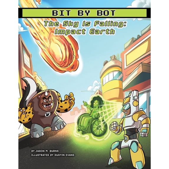 Bit by Bot The Sky Is Falling: Impact Earth, (Hardcover) - Walmart.com