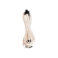 thumbnail image 1 of BitFenix Alchemy Multisleeve 45cm 8-Pin Video Card Extension Cable - White Sleeve/White Connector (BFA-MSC-8PEG45WW-RP), 1 of 2