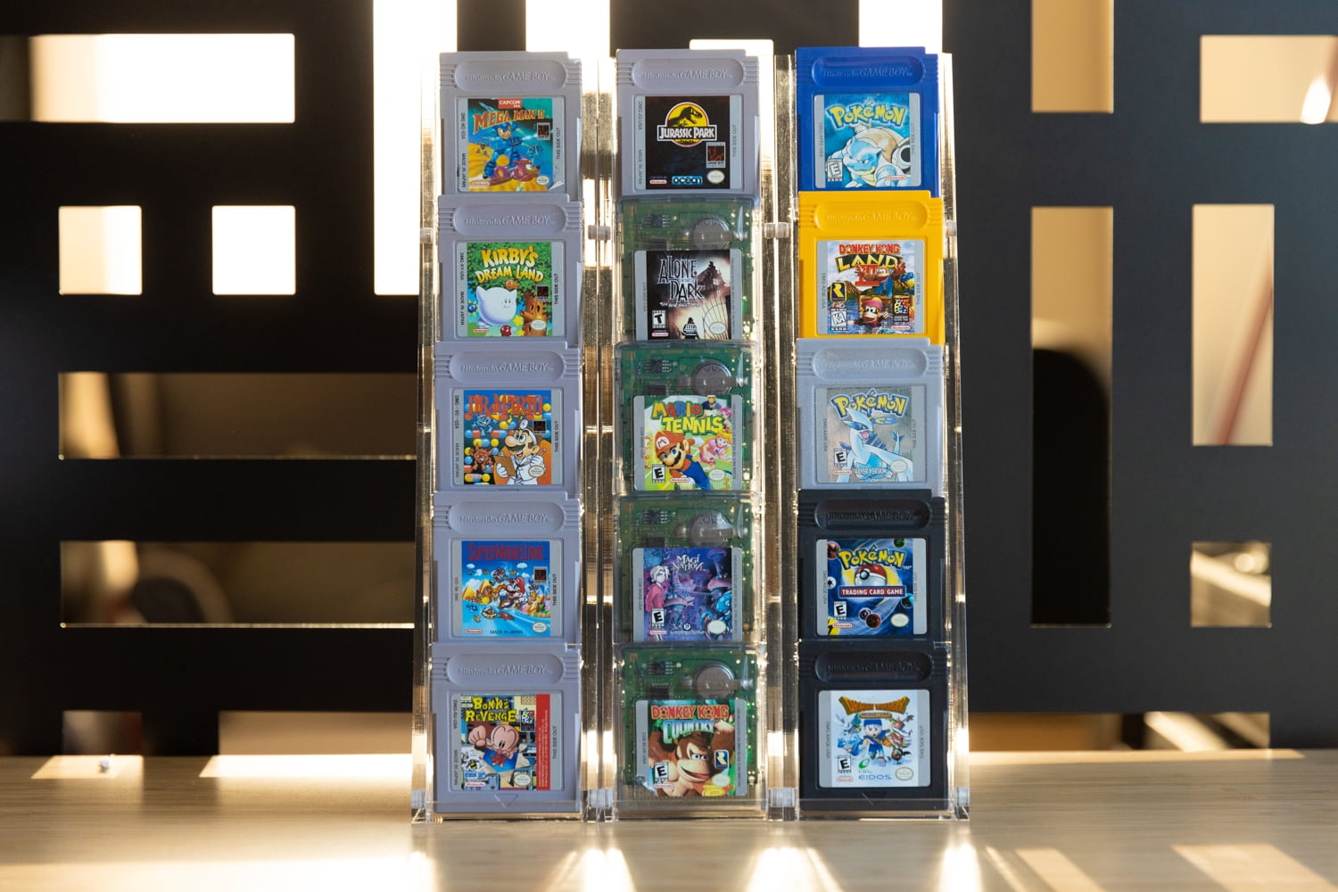 BitLounger CartRizer 5-Cartridge Display Stand (3-pack) for Game Boy ...