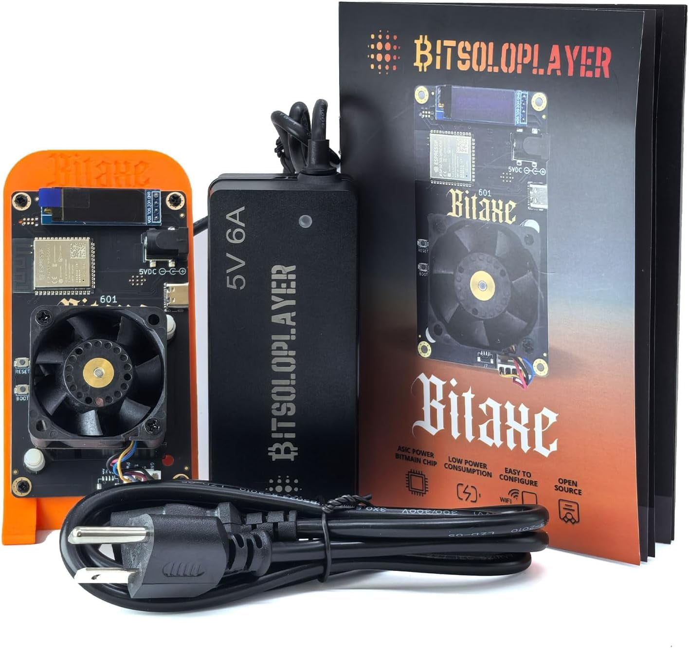 Bitcoin Miner Bitaxe Gamma - 1.2TH/s BM1370 ASIC Miner With WiFi For Home  Mining Bitaxe Gamma 601 Silent Home Mining Rig