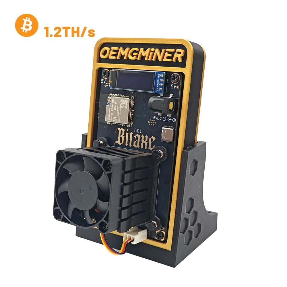 Solo Bitcoin Mining Bitaxes Gamma 601 Bitcoin Miner - 1.2TH/s BM1370 Chip  Solo Mining Machine Bitaxes Gamma 601 ASIC Miner