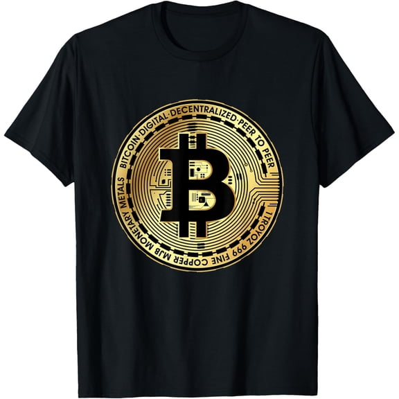 Bitcoin BTC Coin Crypto Trader #bitcoin Future Freedom Gift T-Shirt