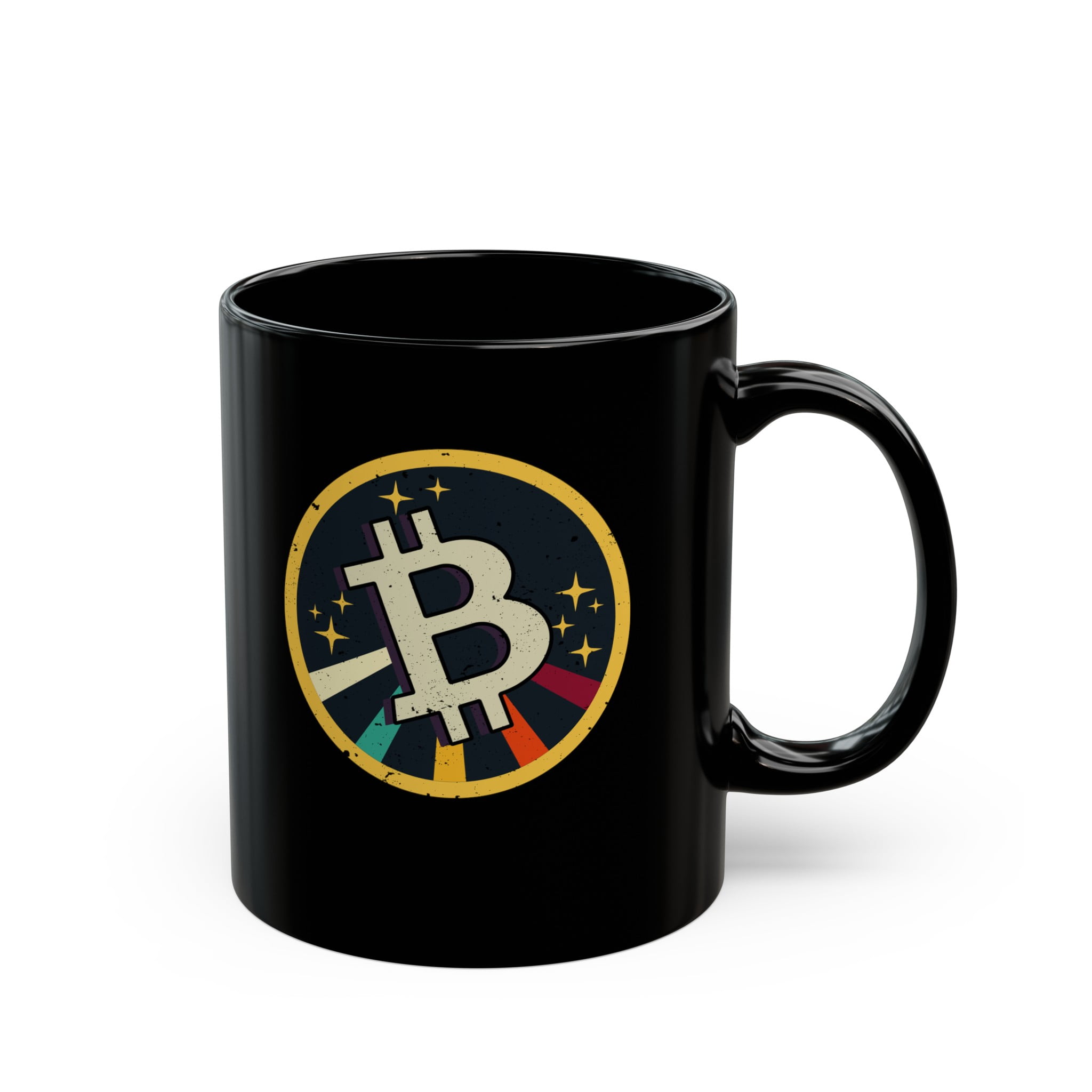 Bitcoin BTC Mug Ceramic Crypto Coffee Mug 11oz Black Tea Cup Gift -  Walmart.com