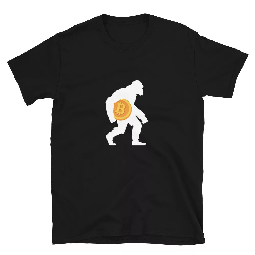 Bitcoin Bigfoot T-shirt Crypto Trader Gift Tee | eBay - Walmart.com