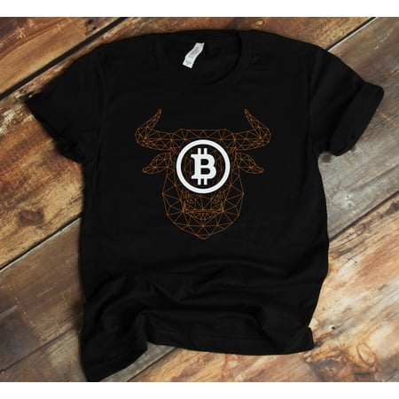 Bitcoin Bull T-Shirt, Bitcoin Shirt, Blockchain Tee, Cryptocurrency Sweatshirt, Tank-top, Hoodie, Crypto Tee, Ethereum, BTC